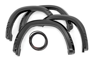 Ram 1500 Fender Flares - Rough Country - SF1 - PS2 Bright Silver - '19-'23